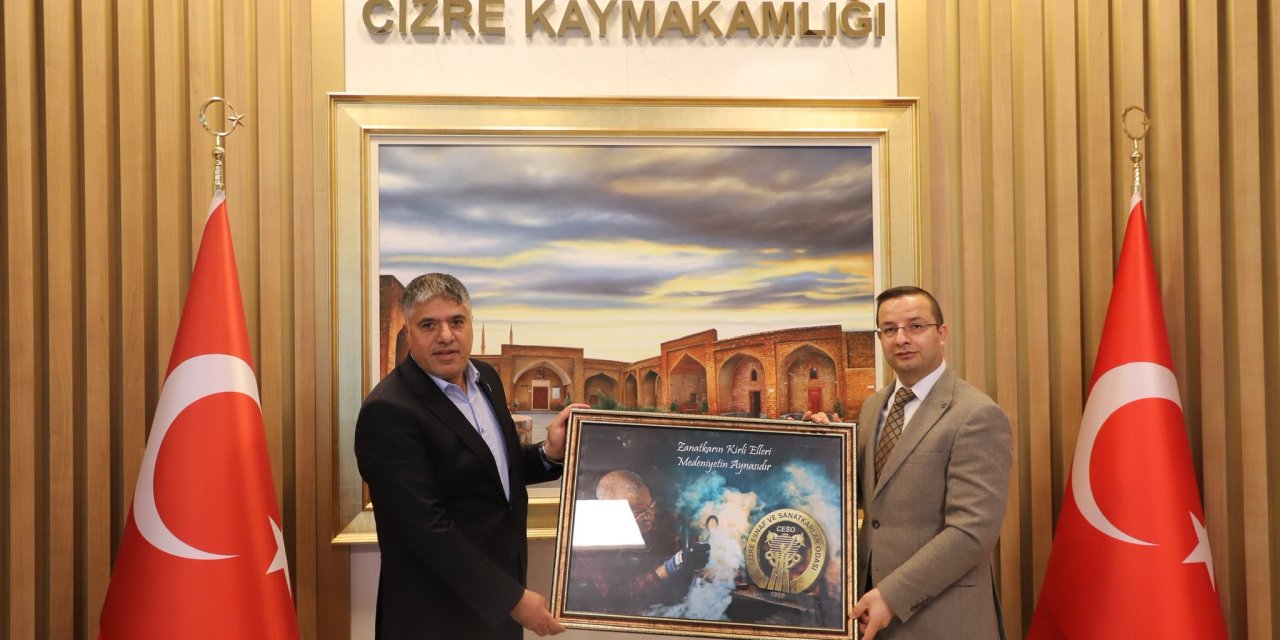 Cizre Esnafının Sorunları ve Çözüm Önerileri Masaya Yatırıldı