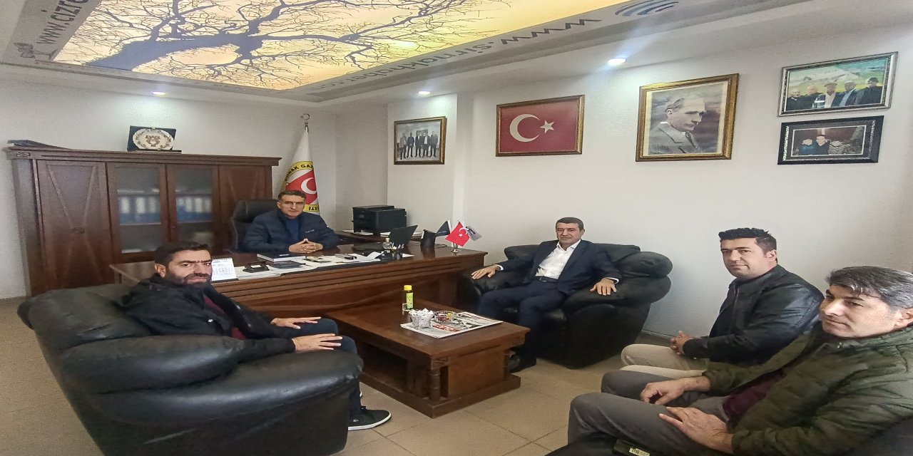 Şırnaklı İş İnsanı Yusuf Som’dan Basına Anlamlı Ziyaret