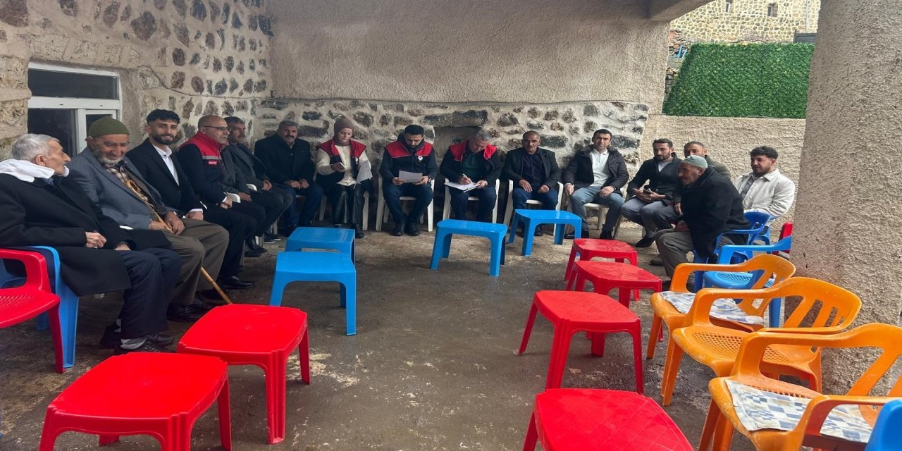 Üreticilere Destek Anlatıldı: Şırnak’ta Önemli Toplantı