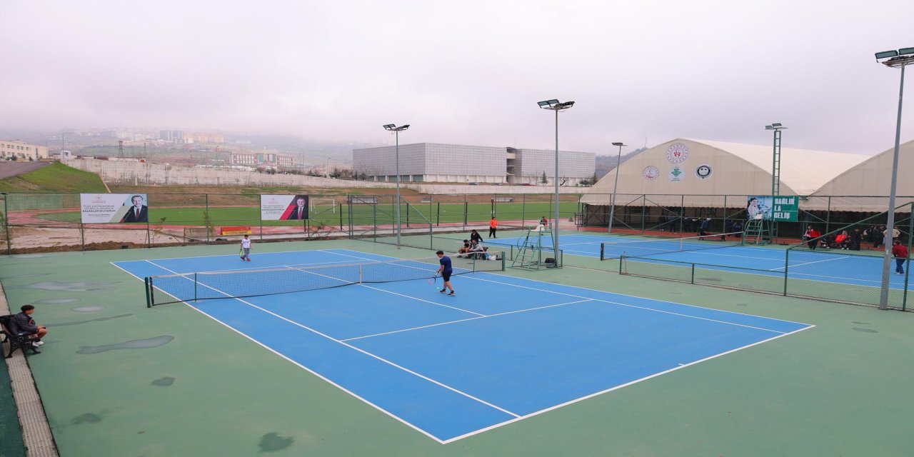 Şırnak’ta Tenis Heyecanı Başladı: 11 İl Katılıyor