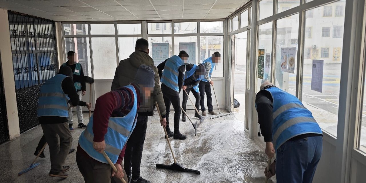 Cizre’de Denetimli Serbestlikten Eğitime ve Çevreye Büyük Destek