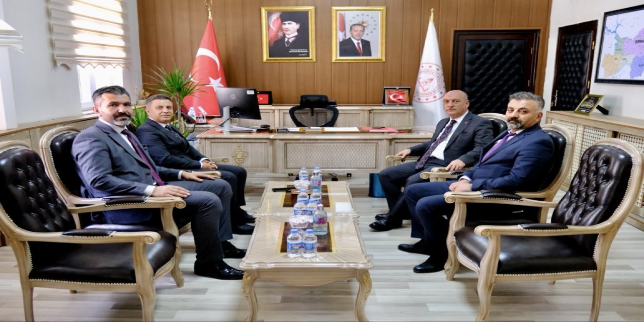 Şırnak’ta Eğitim Yöneticilerinden Anlamlı Ziyaret