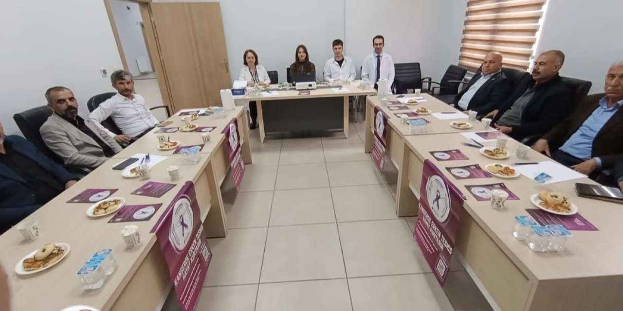 Şırnak’ta Muhtarlara Sağlık Hizmetleri Anlatıldı