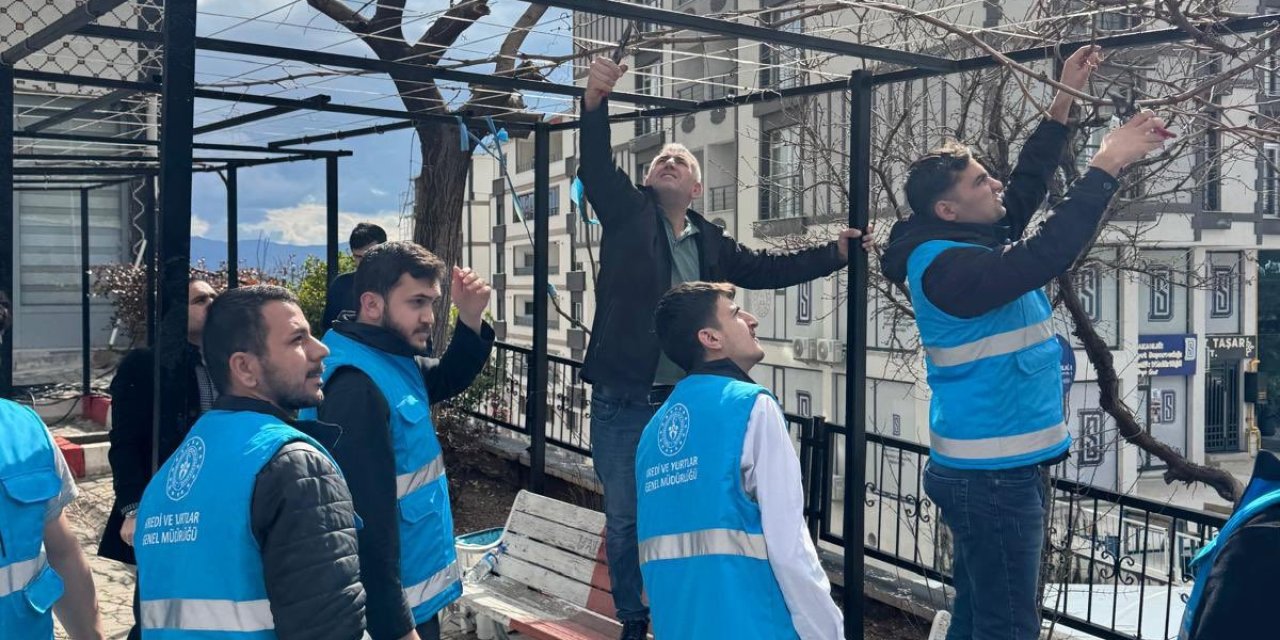 Şırnak’ta yurtta doğayla iç içe yaşam