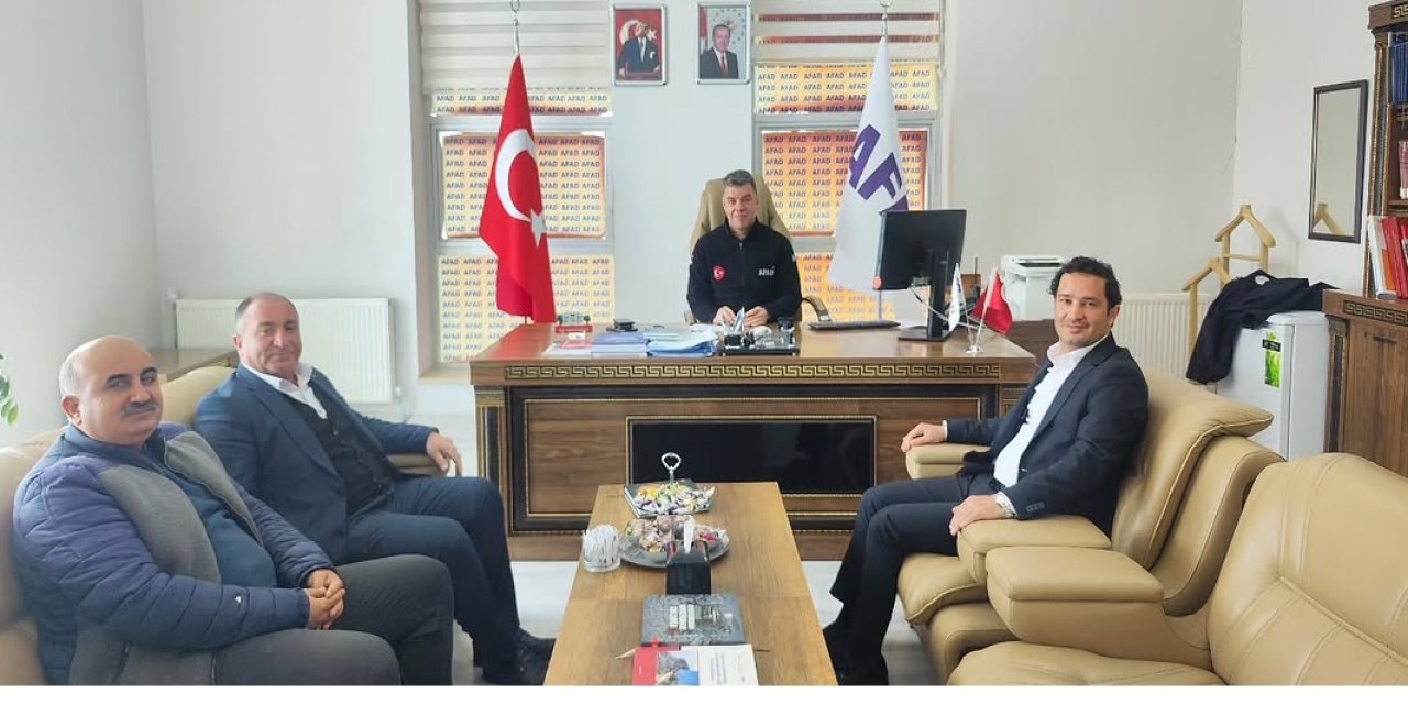 Köşe Yazarımız Abdulaziz Bilge’den AFAD’a Teşekkür Ziyareti