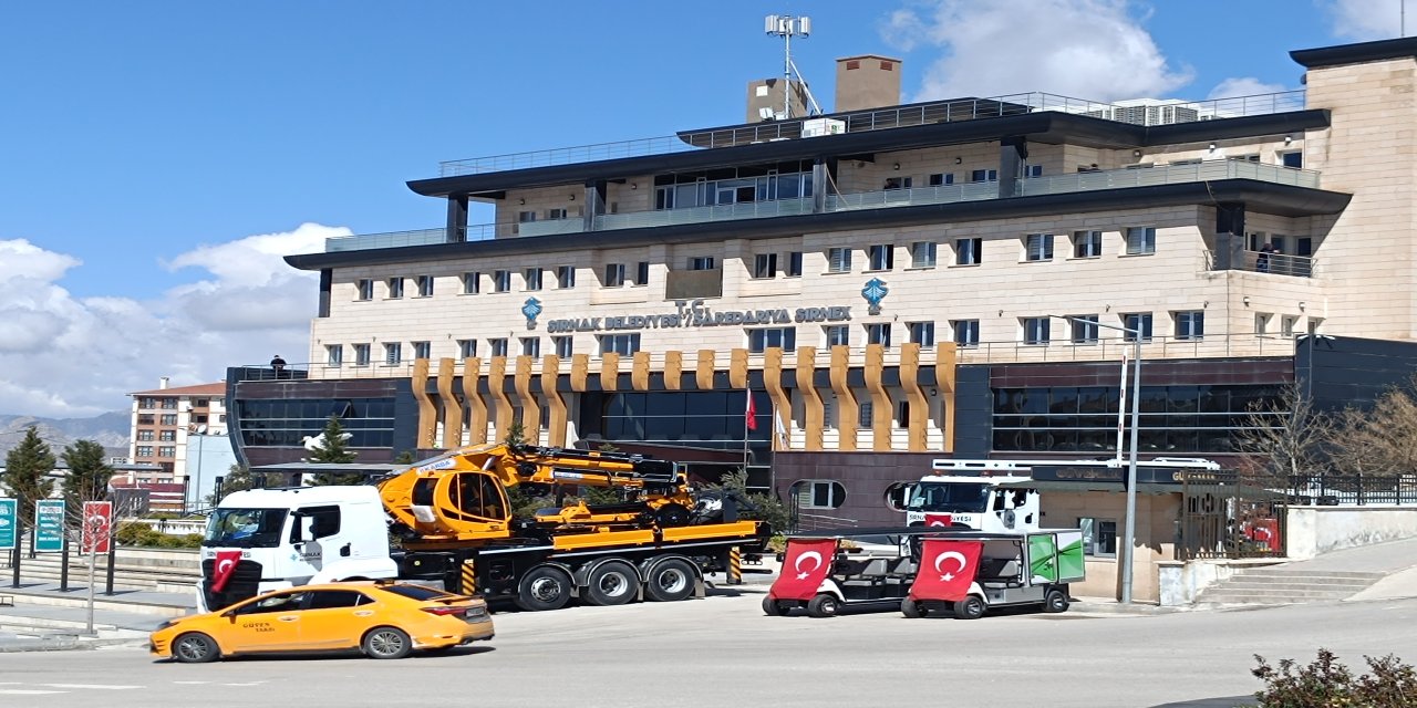 Şırnak Belediyesi’nden Dev Yatırım: 6 Araç Hizmete Giriyor