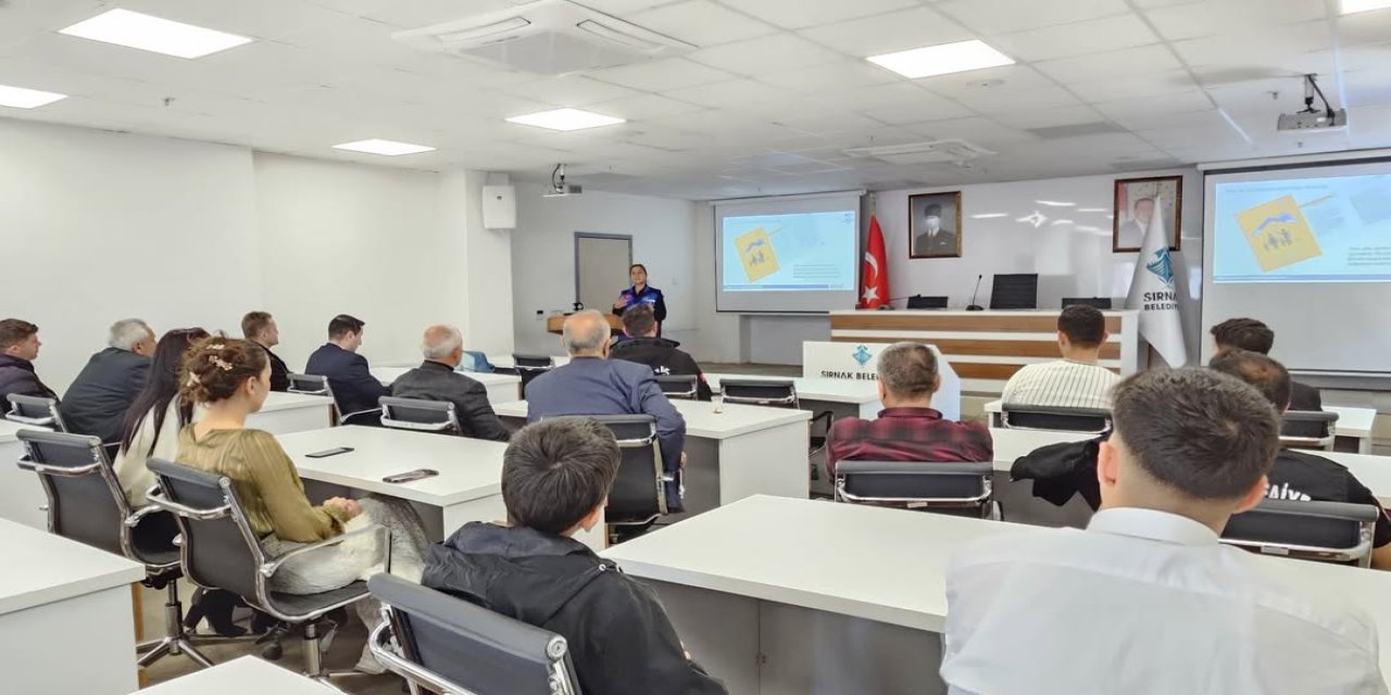 O risklere dikkat! Şırnak’ta personele özel eğitim verildi