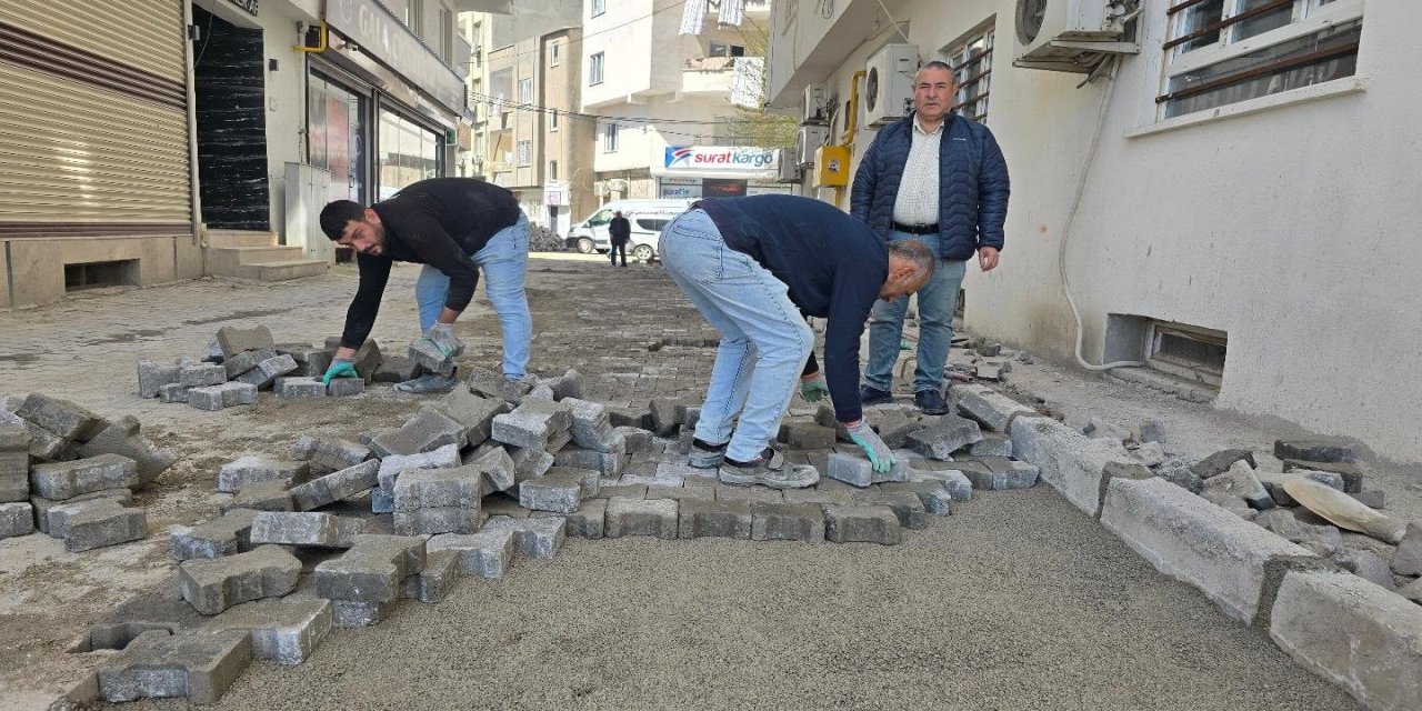 Cizre Belediyesi Dicle Mahallesi’ni Yeniliyor