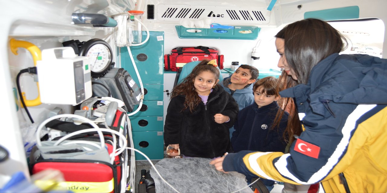 Şırnak’ta 112 Bilinci Küçük Yaşta Aşılanıyor