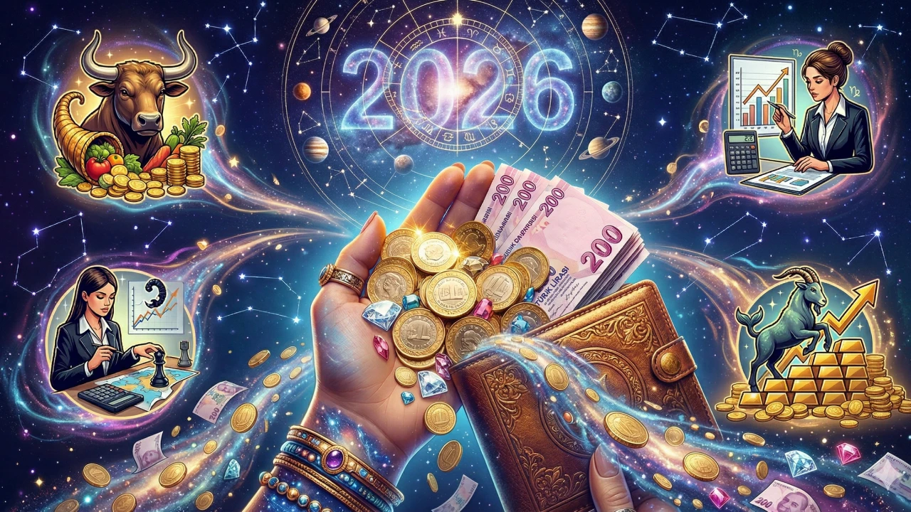 2026 yılını zengin olarak bitirecek 4 burç! Paraya para demeyecekler