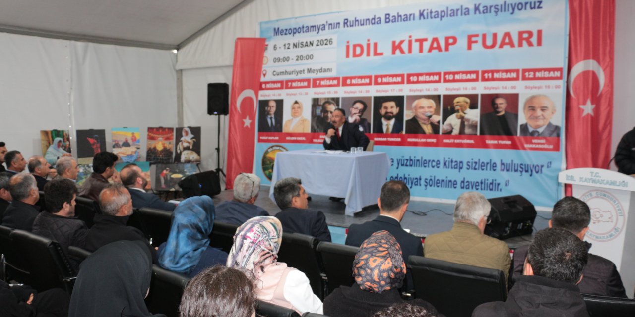 "Mezopotamya’nın Ruhunda Baharı Kitaplarla Karşılıyoruz" İdil Kitap Fuarı ve Kültür Şöleni sona erdi