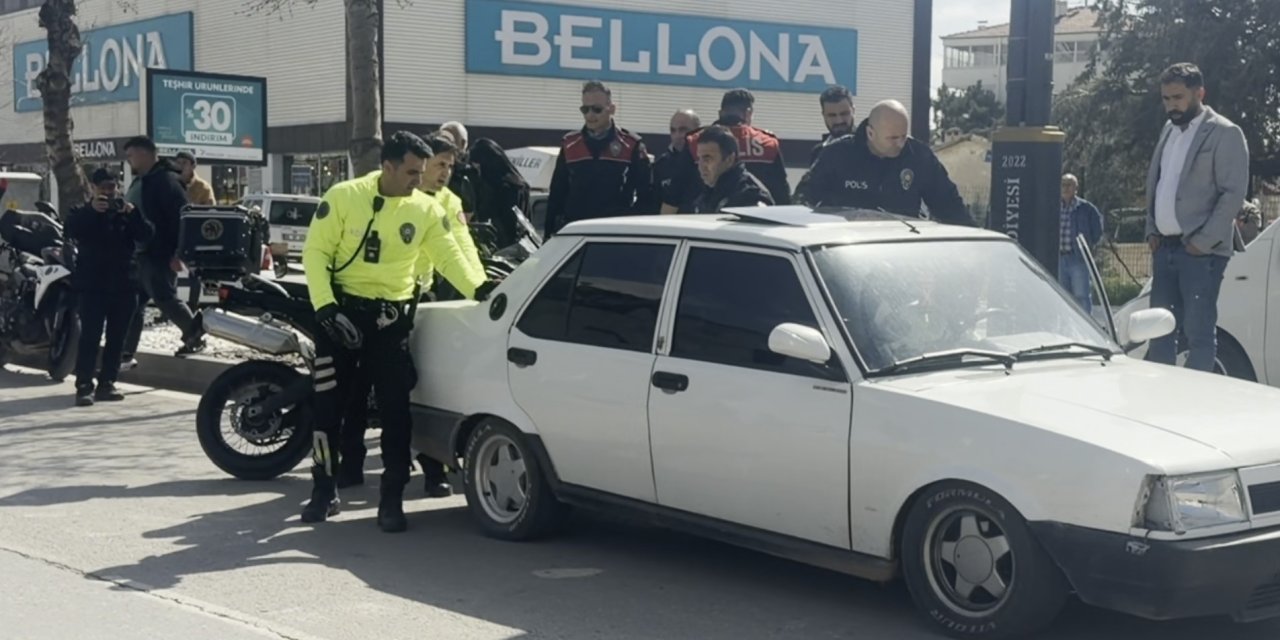 Polisin ‘dur' ihtarına uymadı, 379 bin lira ceza yedi