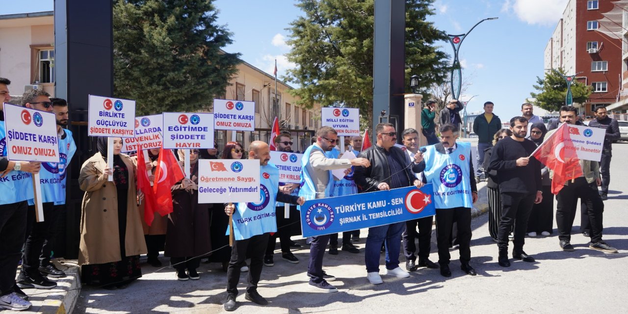 Türk Eğitim-Sen Şırnak Şubesi’nden Siverek’teki Saldırıya İlişkin Açıklama: Okullarda Güvenlik Tedbirleri Artırılmalı