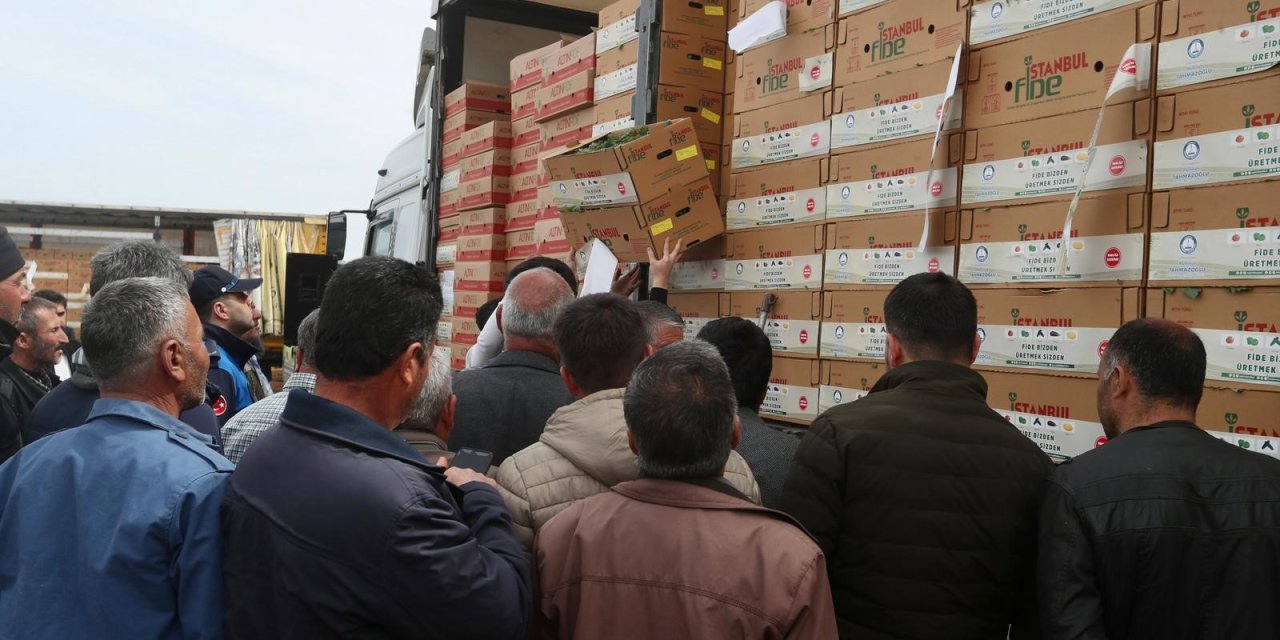 Çiftçilere 5 milyon sertifikalı fide desteği verildi