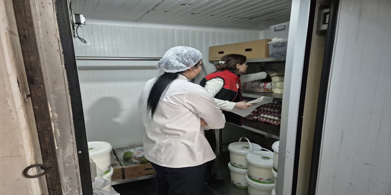 Öğrenci yurtlarına gıda güvenliği denetimi