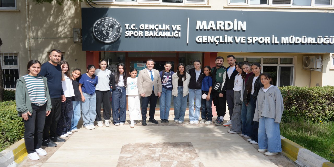 Şırnak Yurdum Spor’dan Mardin İl Müdürü Birlik’e Ziyaret