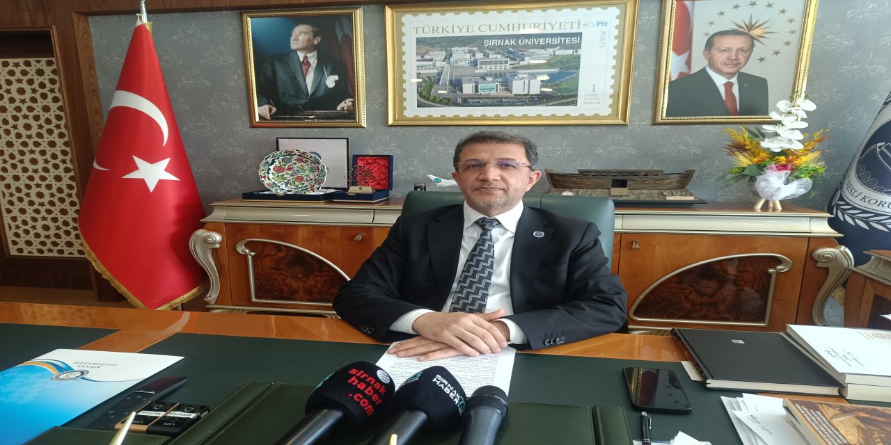 ŞIRNAK ÜNİVERSİTESİ REKTÖRÜ ALKIŞ’TAN BASINA AÇIKLAMA