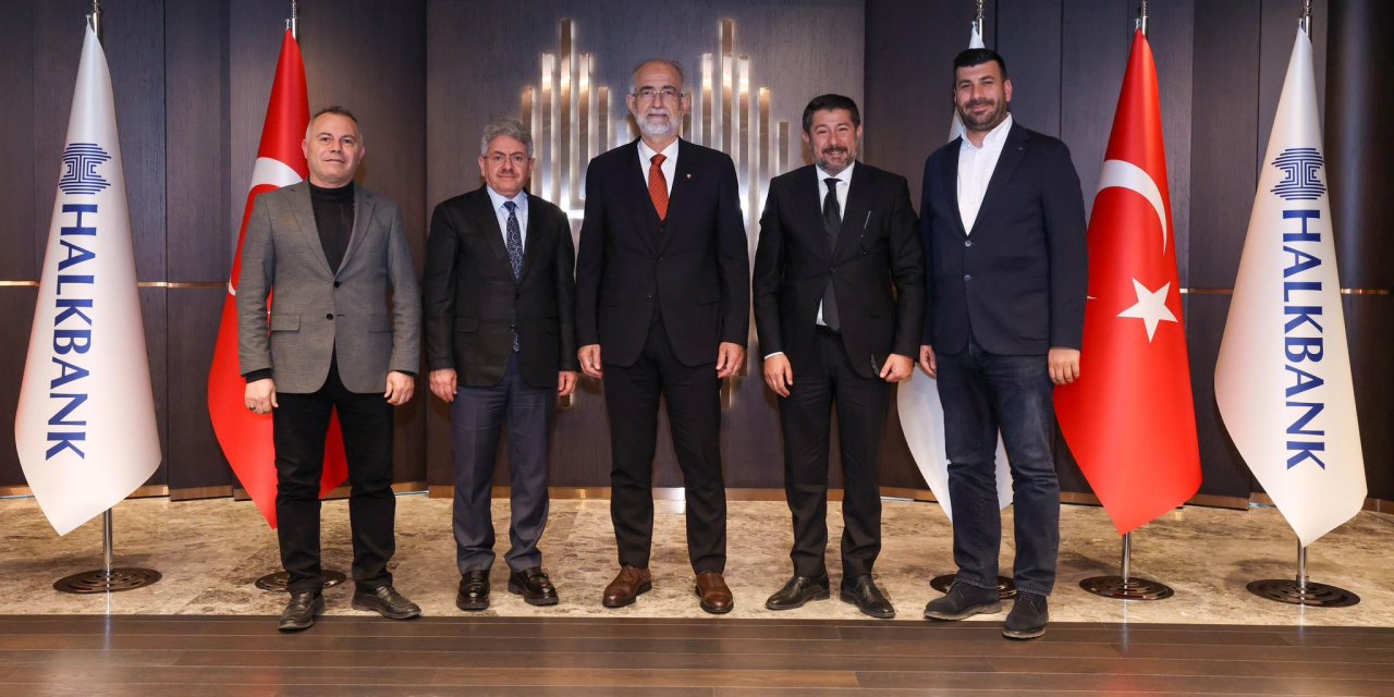 Cizreli İş İnsanlarından Halkbank Genel Müdürü Özdil’e Anlamlı Ziyareti