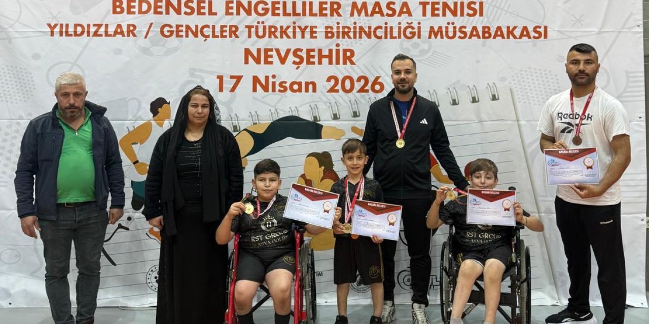 Cizreli Sporculardan Engel Tanımayan Şampiyonluk