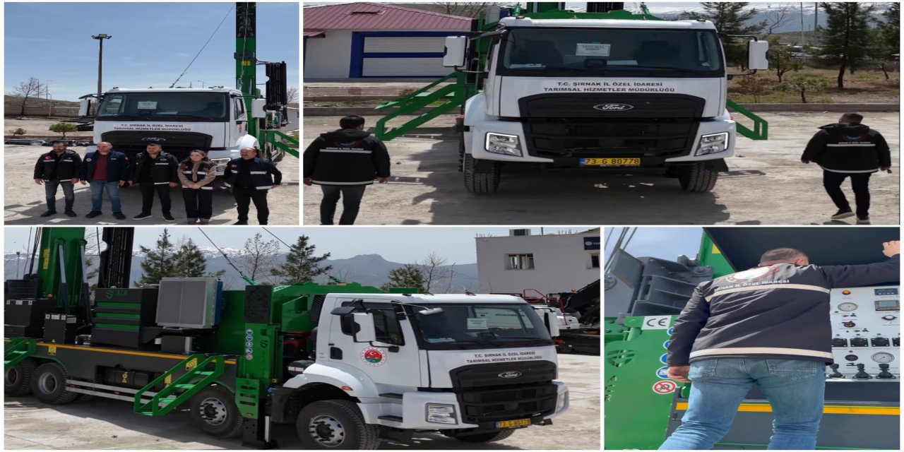 Şırnak’ın Susuz Köyü Kalmayacak: Dev Yatırım Filoya Katıldı!