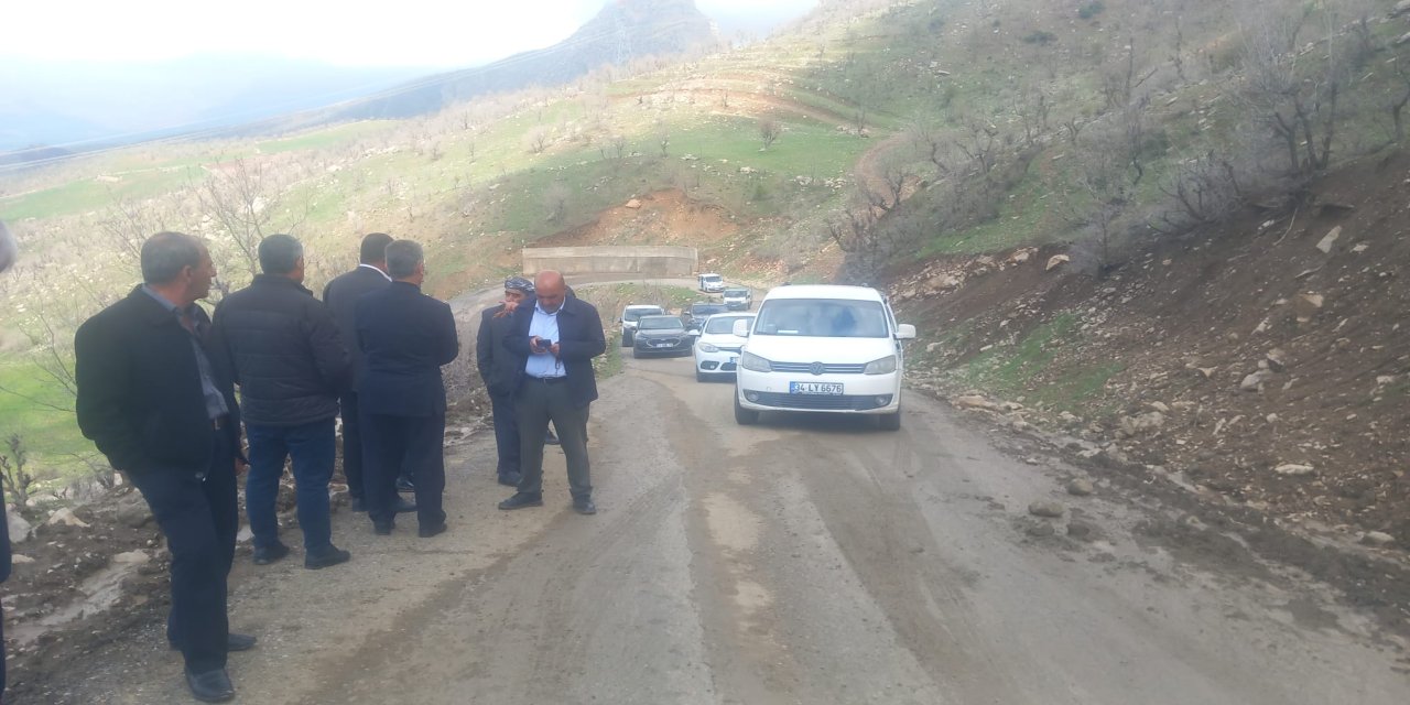 Şırnak’ta Taziyeye Giden Vatandaşlar Yolda Mahsur Kaldı