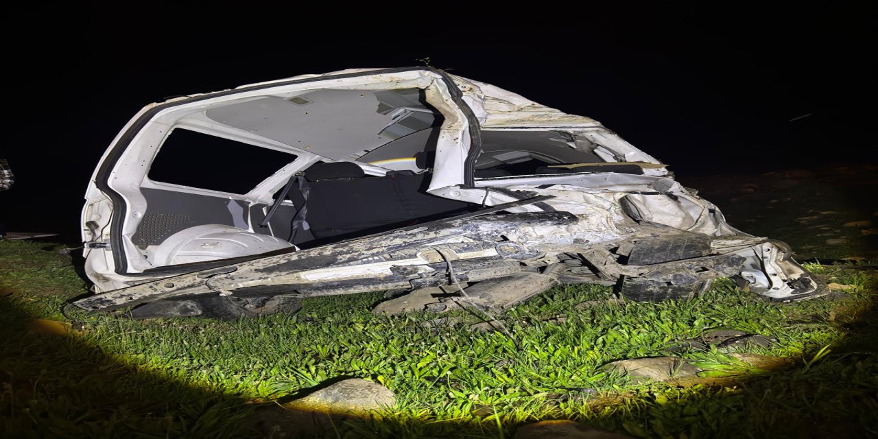 Cizre’de kamyonet şarampole uçtu: 1 ağır yaralı