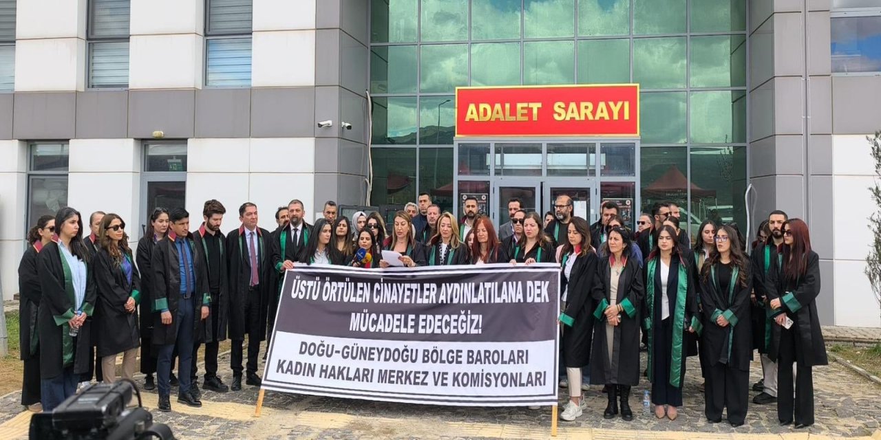 Şırnak Barosu’ndan Gülistan Doku Açıklamasına Katılım