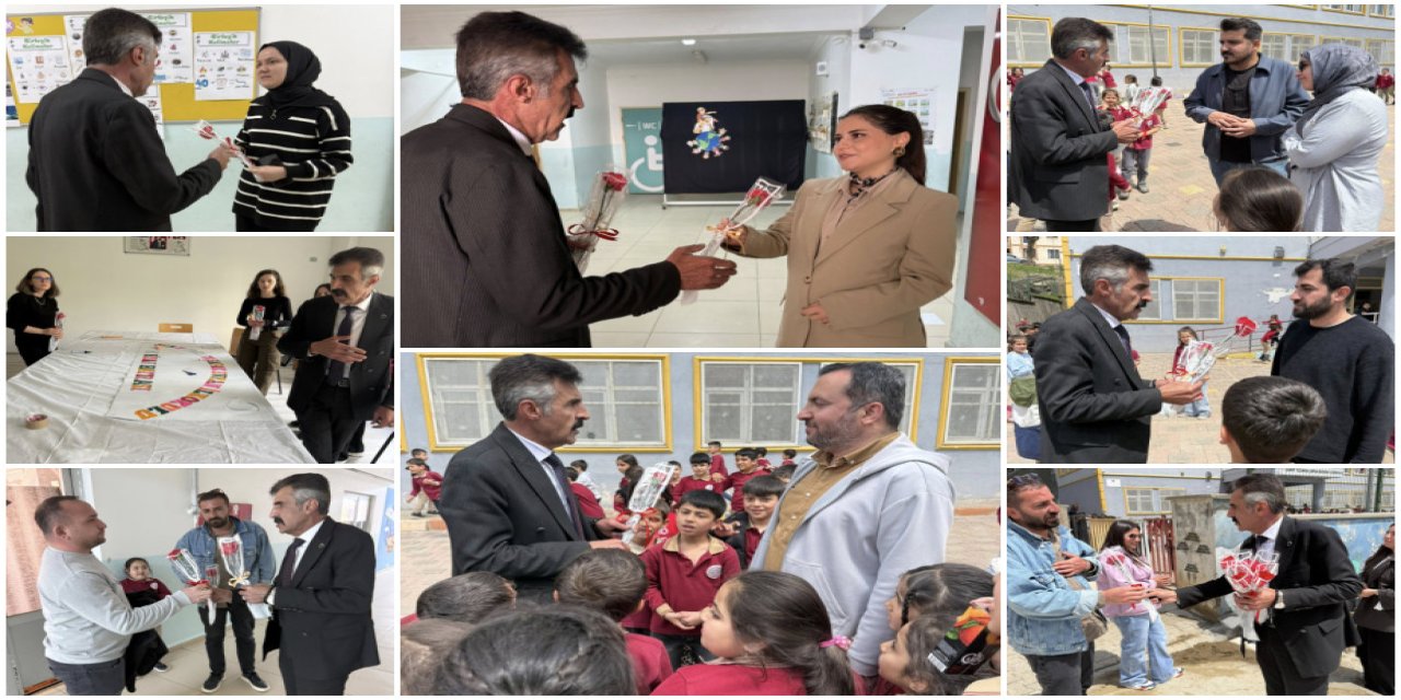 Türk Eğitim-Sen Şırnak Şubesi’nden Öğretmenlere Karanfilli Destek