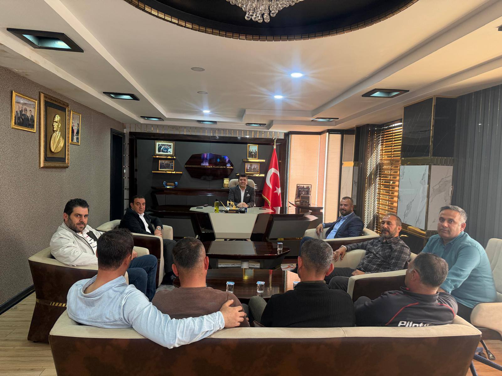 Cizre Sanayi Sitesi Yönetimi’nden UND’de Stratejik görüşme