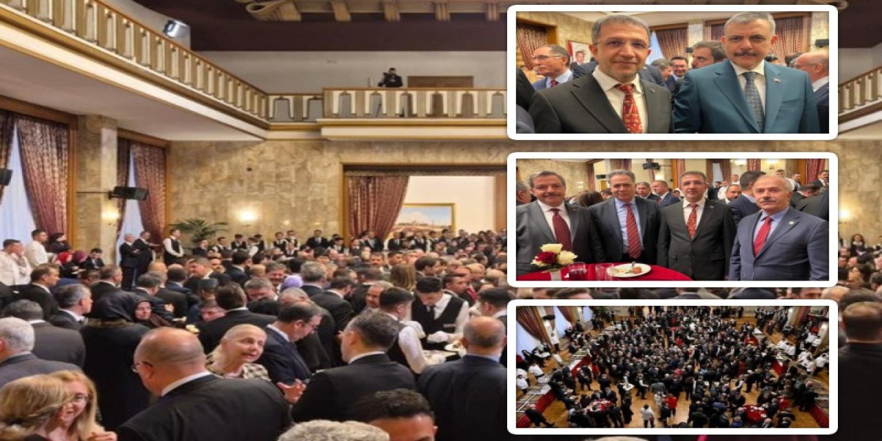 Rektör Alkış, TBMM’deki 23 Nisan Resepsiyonu’nda Şırnak’ı Temsil Etti