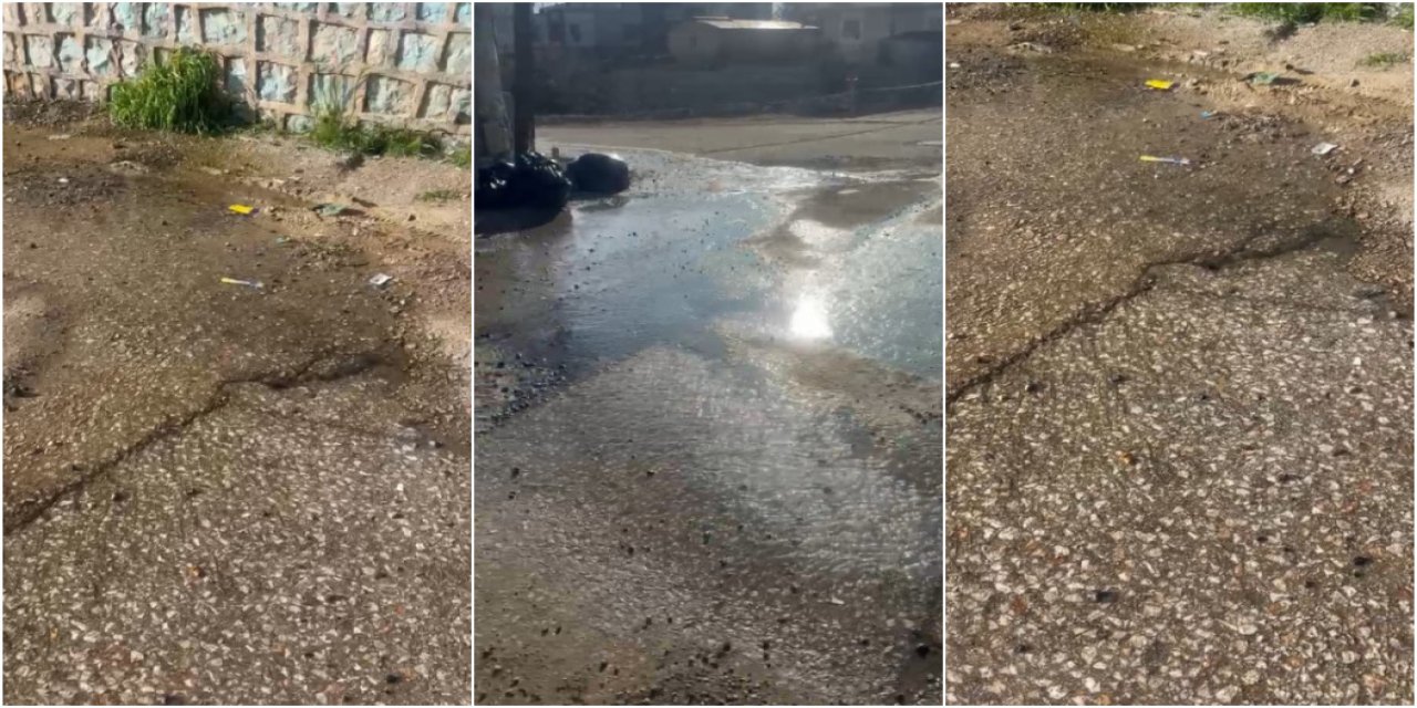 Şırnak’ta okul önündeki altyapı sorunu öğrenci ve velileri mağdur ediyor