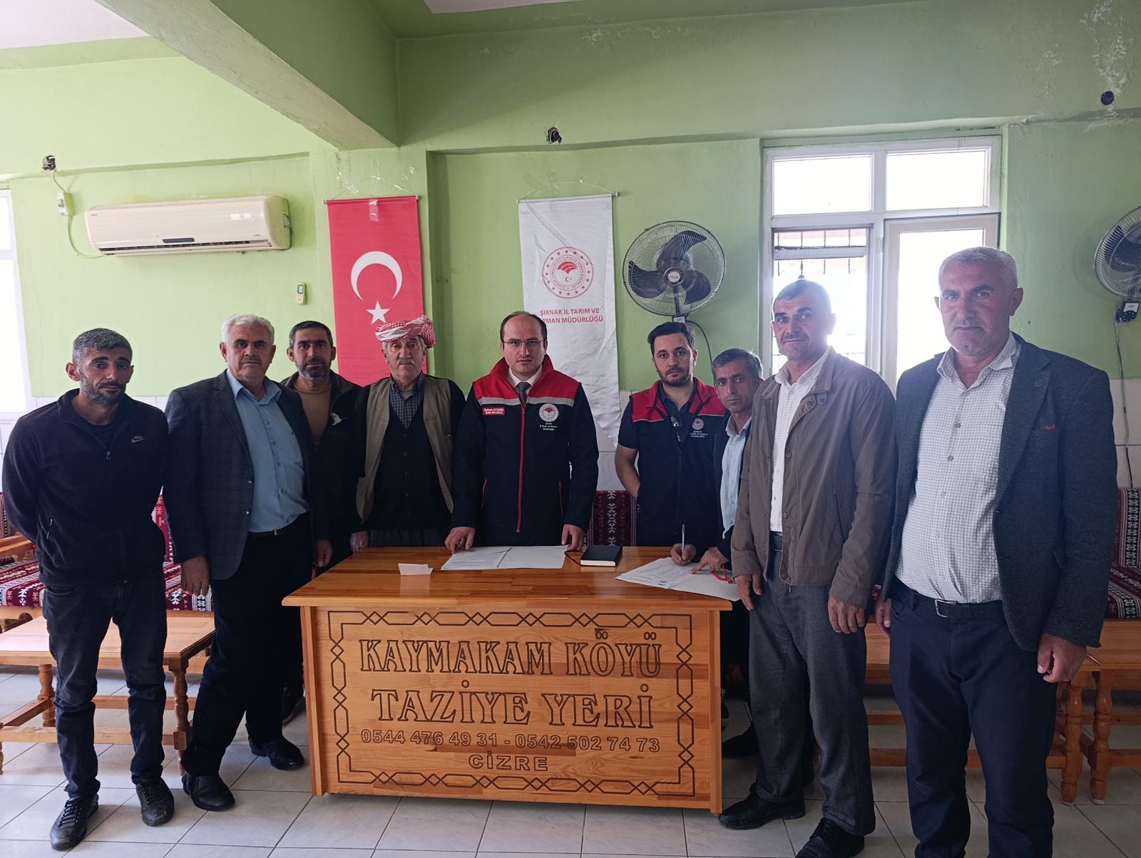 Şırnak’ta "Cuma Buluşmaları": Üreticiye Kırsal Kalkınma Destekleri Anlatıldı