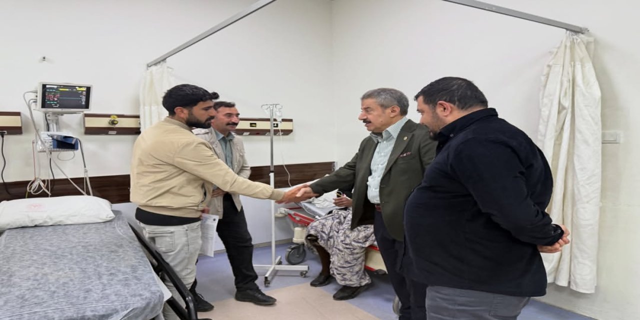 Şırnak Milletvekili Arslan Tatar’dan Hastalara Moral Ziyareti