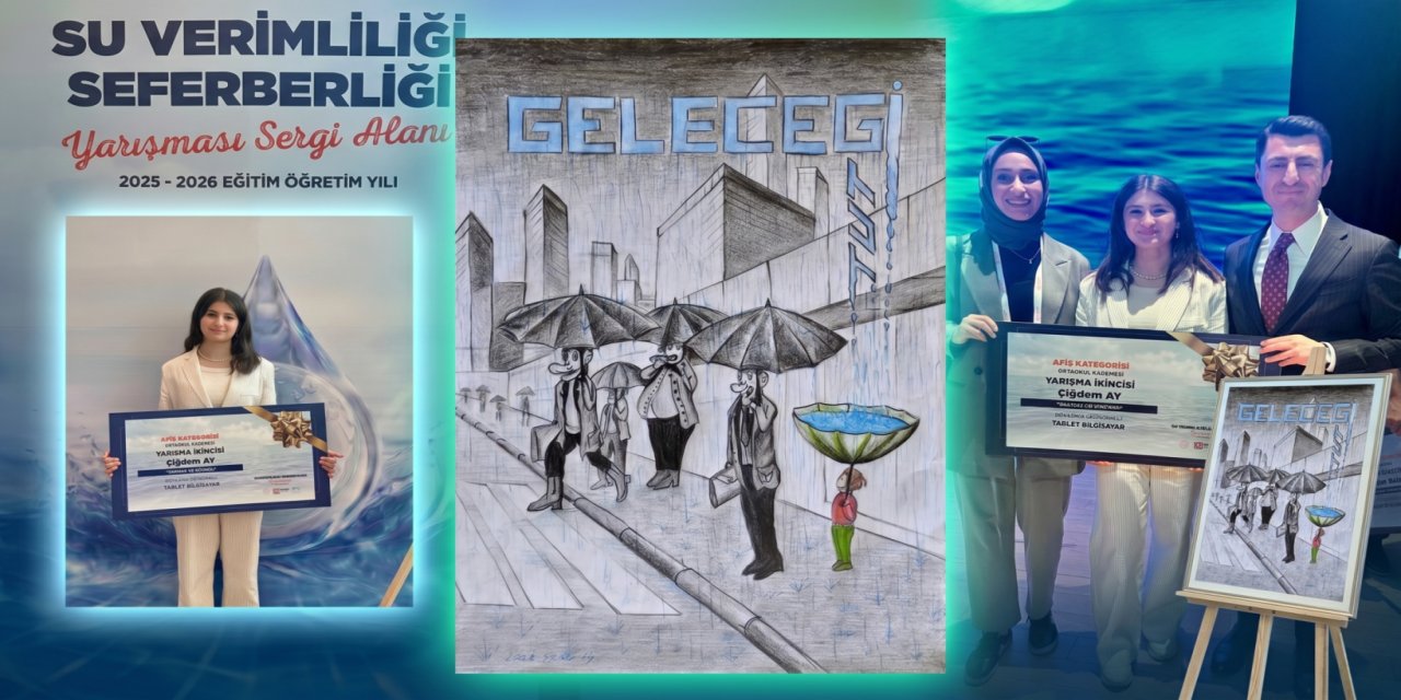 Şırnaklı Öğrenciye Ankara’da Büyük Ödül: Türkiye İkincisi Çiğdem Ay