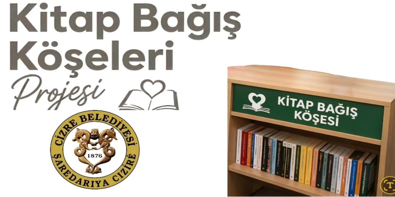 Cizre Belediyesi’nden Kitap Seferberliği