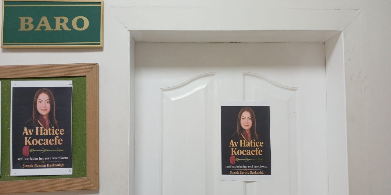 Şırnak’ta Avukat Hatice Kocaefe Anıldı