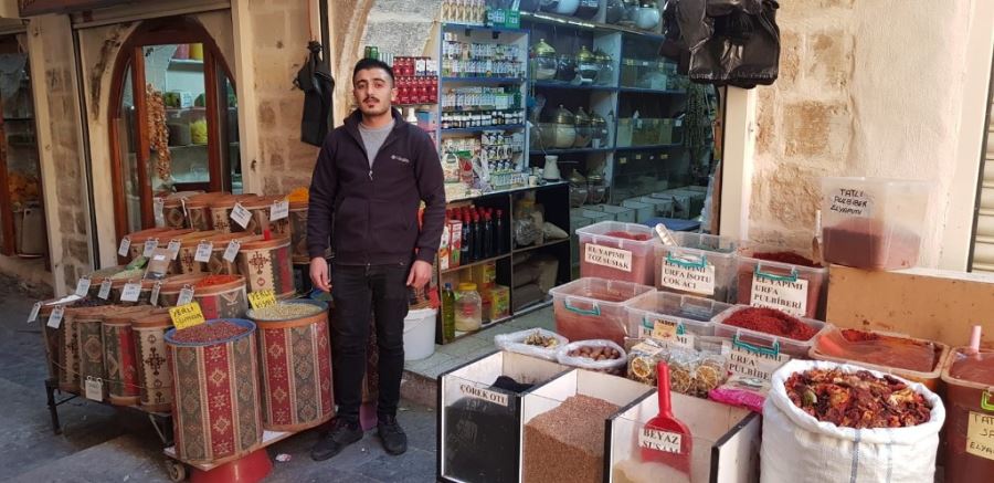 Mardin'de kış çaylarına talep arttı