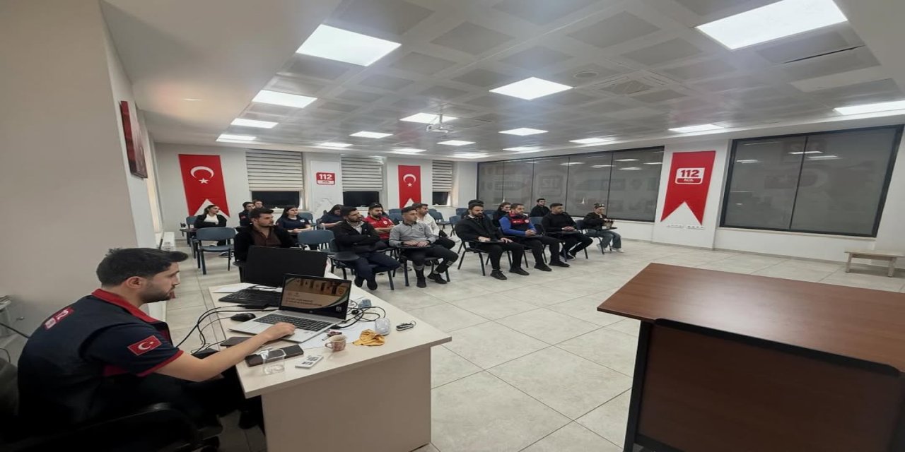 Şırnak 112 ACM’den Personellere Kapsamlı Eğitim Programı