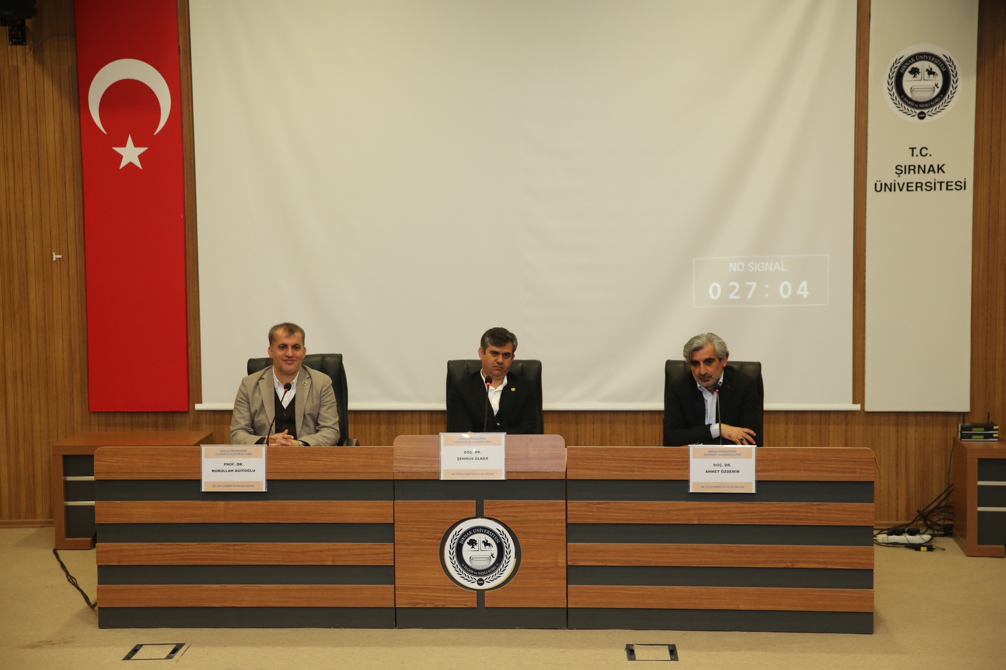 Şırnak Üniversitesi’nde “Hz. Peygamber ve Savaş Ahlakı” Paneli