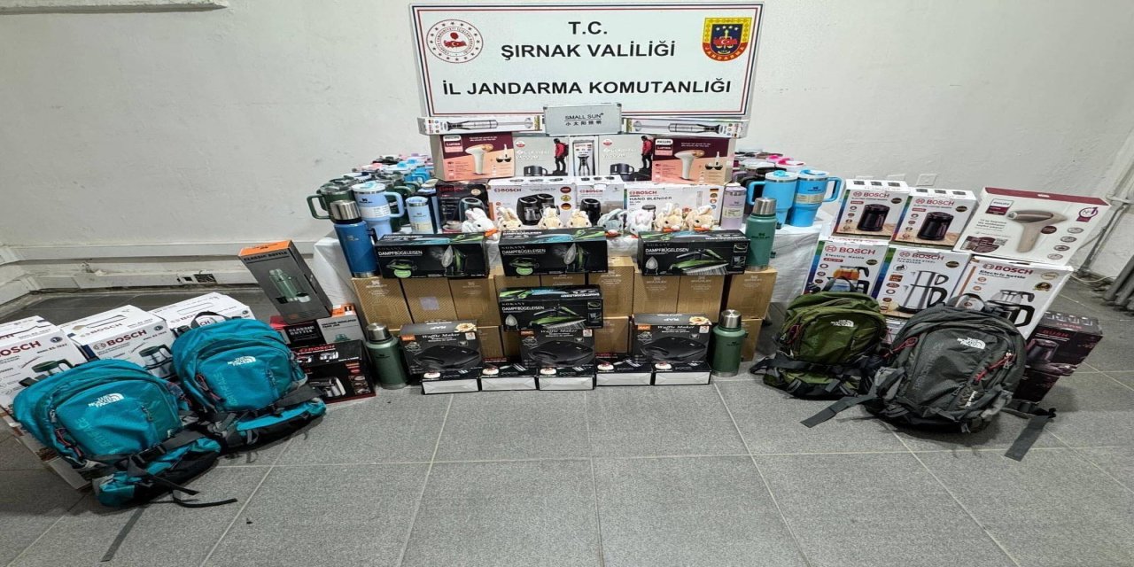 Şırnak’ta Jandarmadan Kaçakçılığa Darbe: 18 Milyon TL’lik Kaçak Malzeme Ele Geçirildi