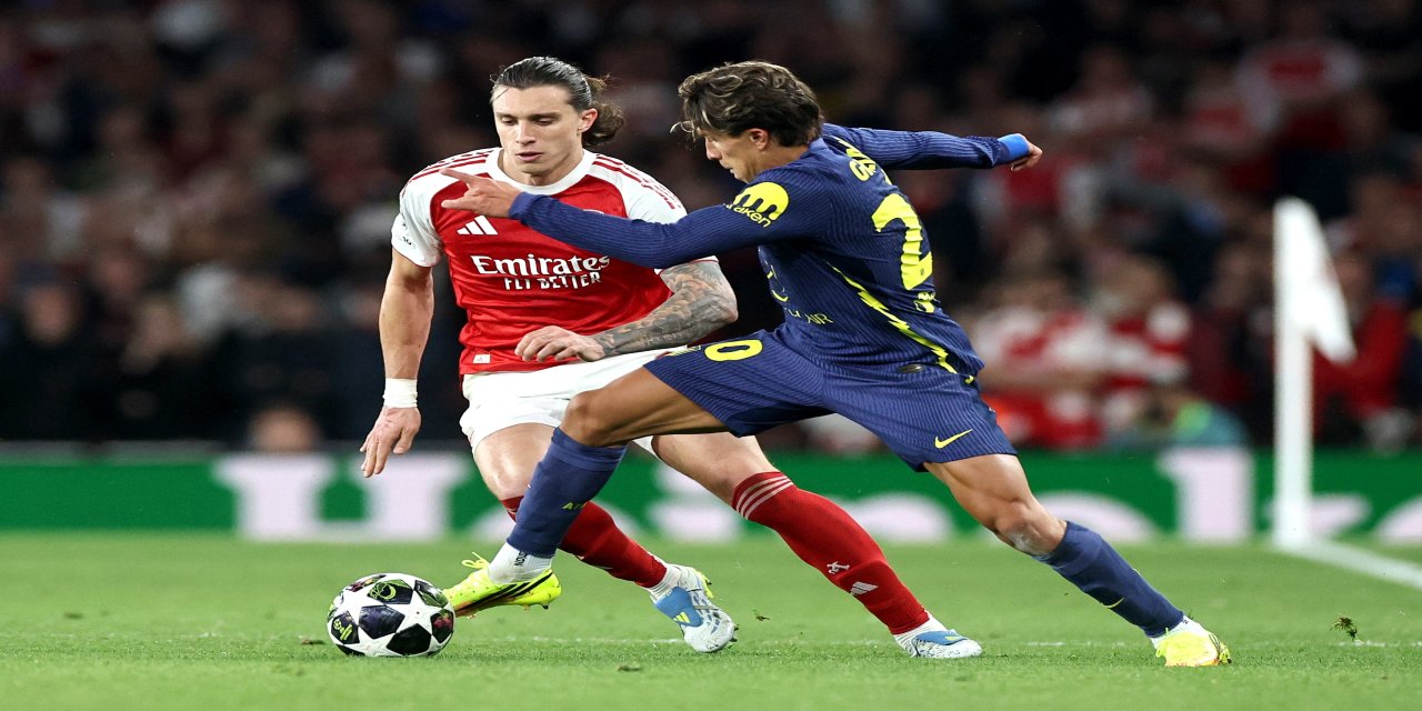 Şampiyonlar Ligi'nde ilk finalist Arsenal