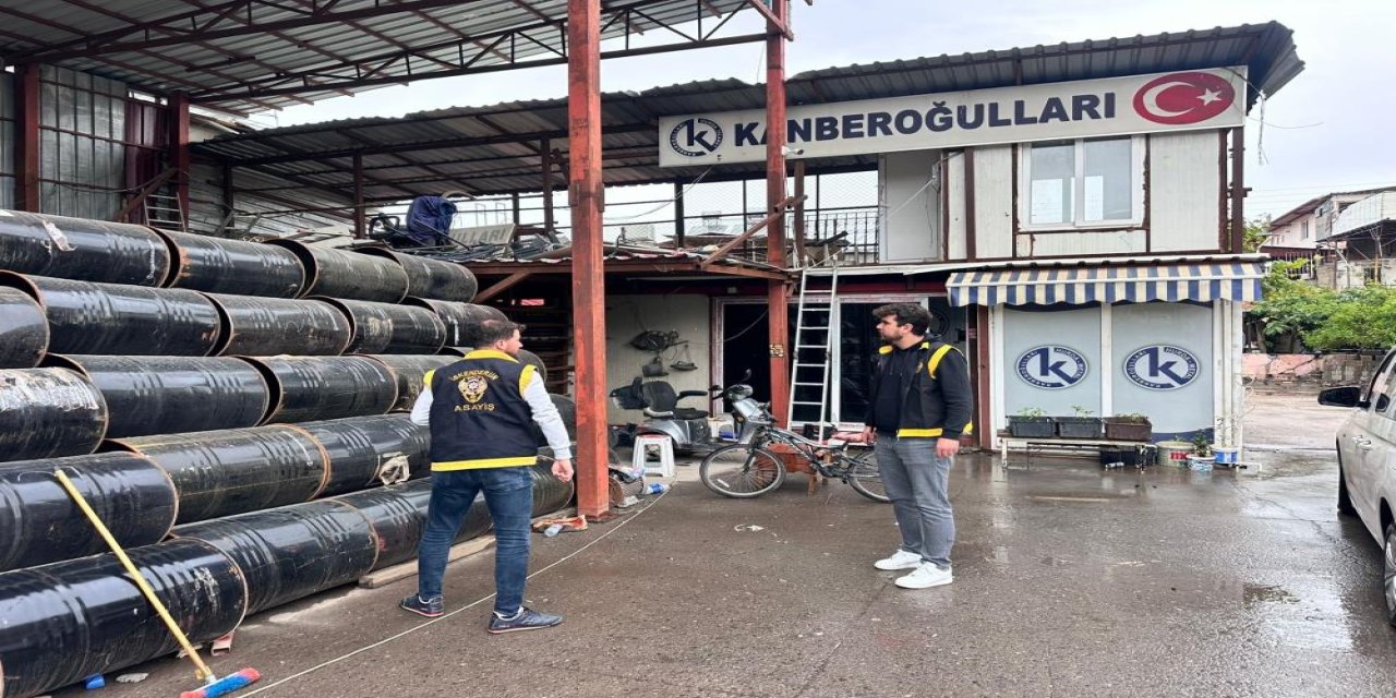 İskenderun ve Dörtyol’da hurdacılar denetlendi