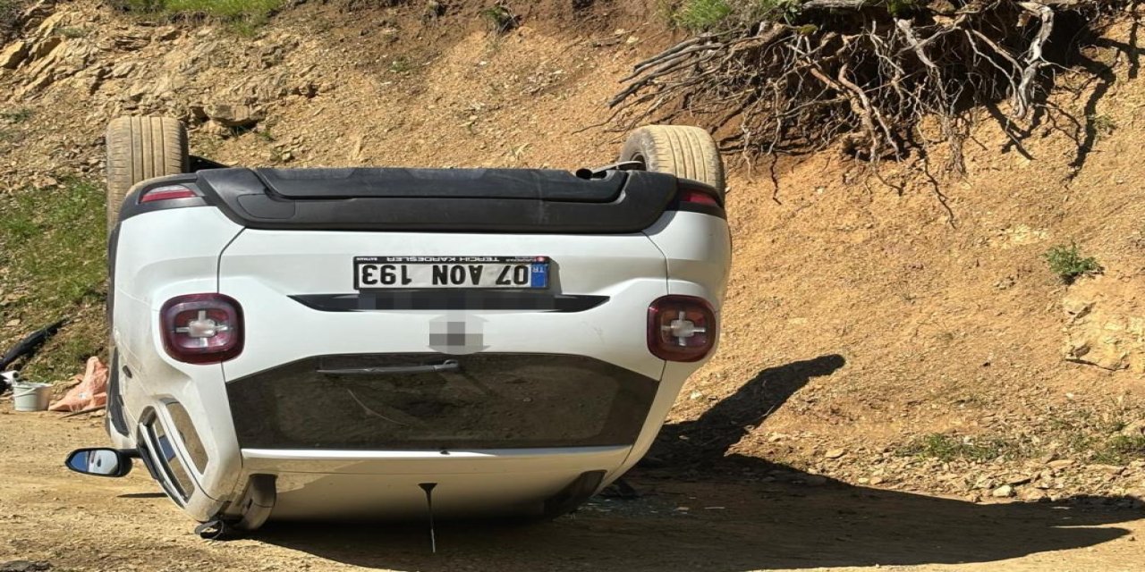 Batman'da pancar toplamaya gidenleri taşıyan araç takla attı: 4 yaralı