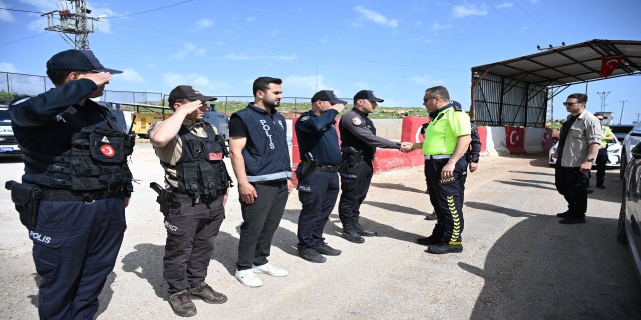 Şırnak Emniyet Müdürü Sazak, Güçlükonak'ta güvenlik değerlendirmesi yaptı