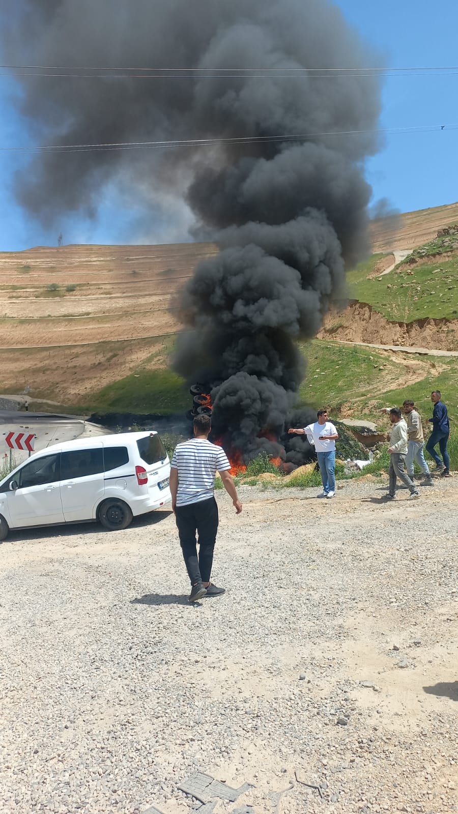Cizre'deki trafik kazasında Şoför feci şekilde öldü