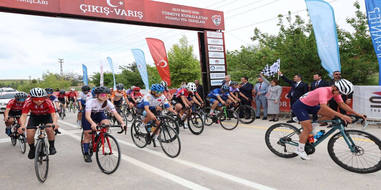 Gaziantep’te Türkiye yol yarışı heyecanı başladı