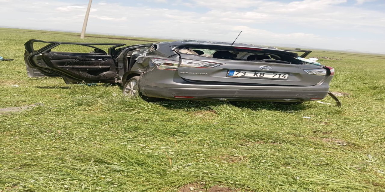İdil’de Trafik Kazası: Sürücü Hastaneye Kaldırıldı
