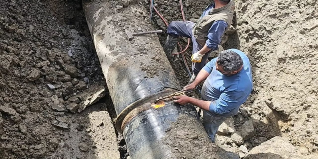 Şırnak Belediyesi’nden Su Hattı Çalışmalarında Sevindiren Gelişme
