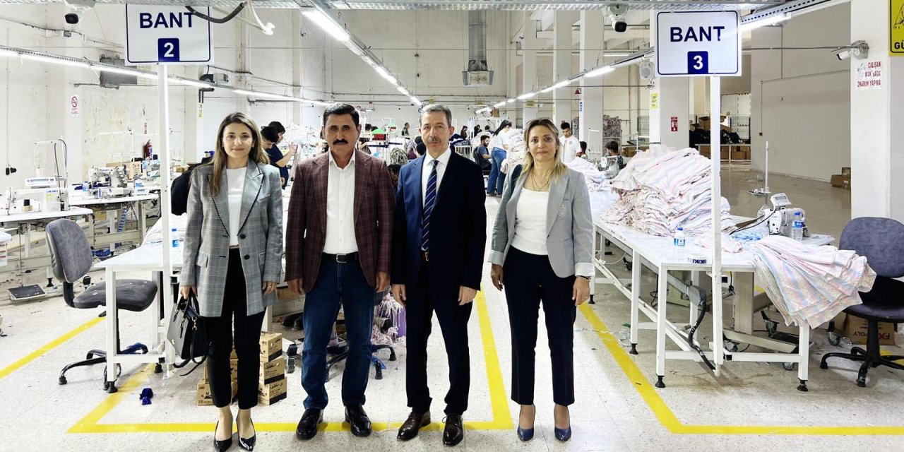 Silopi Tekstil Kent’te Kamu ve Özel Sektör Buluşması