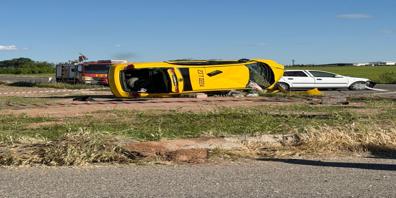 Diyarbakır'da iki otomobil çarpıştı: 6 yaralı